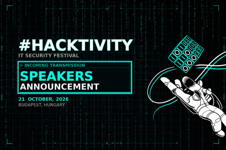 HACKTIVITY Conference+EXPO 2026 – SPEAKERS ANNOUNCEMENT