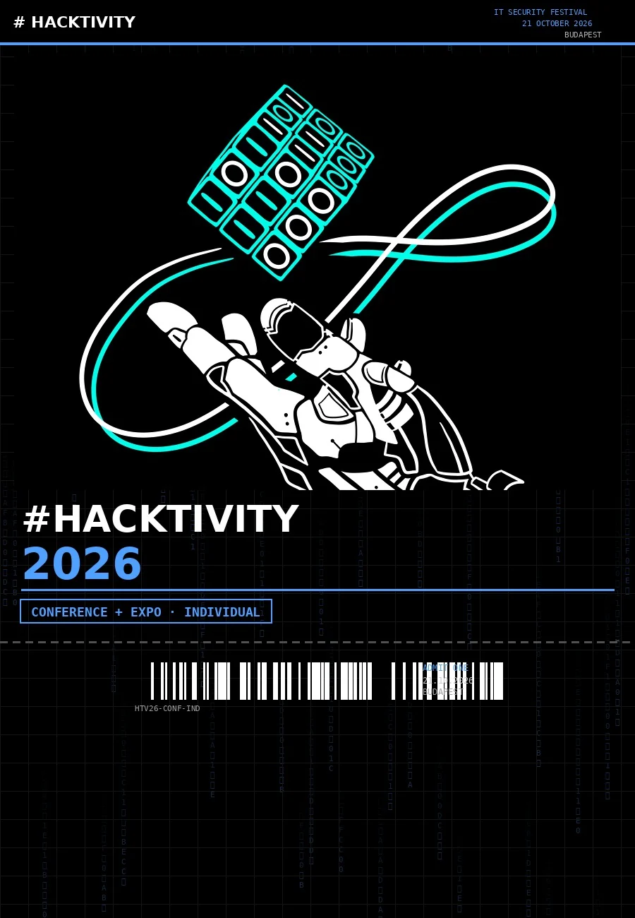 Hacktivity 2026 ticket personal
