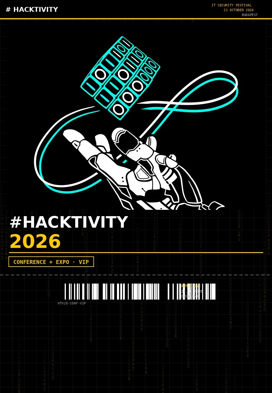 Hacktivity 2026 ticket vip